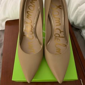 Sam Edelman Hazel Tan Pointed Heel, 7.5